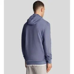 Lyle And Scott Full-Zip Hoodie in Blue