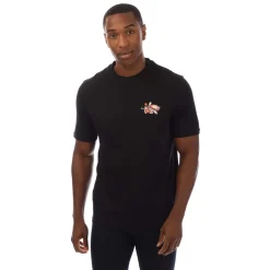 Lyle And Scott Graphic T-Shirt in Black