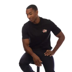 Lyle And Scott Graphic T-Shirt in Black