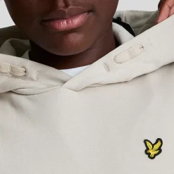 Lyle And Scott Juniors Pullover Hoodie in Beige