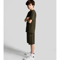 Lyle And Scott Juniors Sweat Shorts in olive