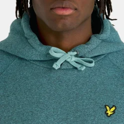 Lyle And Scott Marl Hoodie in sky