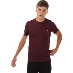 Lyle And Scott Martin T-Shirt in Burgundy