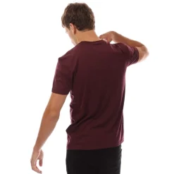 Lyle And Scott Martin T-Shirt in Burgundy