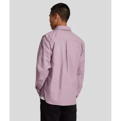 Lyle And Scott Plain Oxford Shirt in Pink