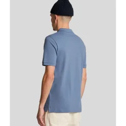 Lyle And Scott Plain Polo Shirt in Blue