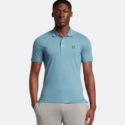 Lyle And Scott Plain Polo Shirt in Blue
