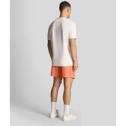 Lyle And Scott Plain Swim Shorts in Orange