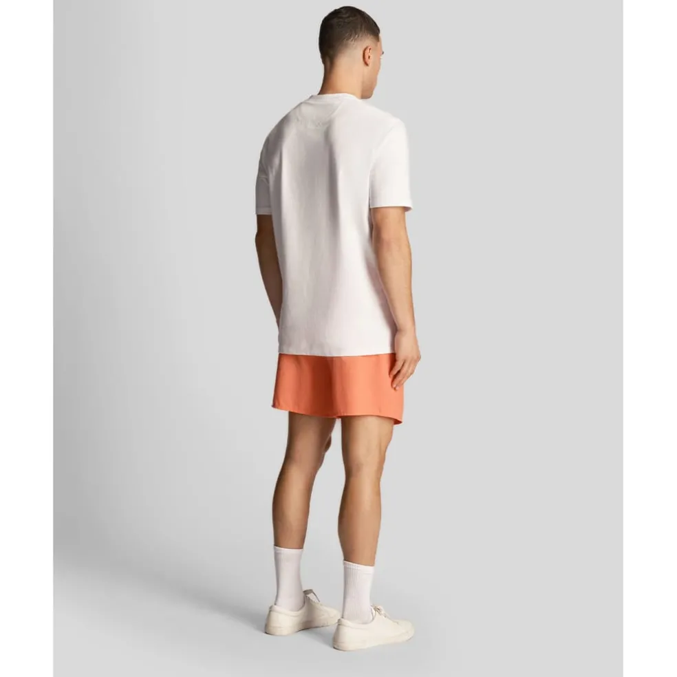 Lyle And Scott Plain Swim Shorts in Orange