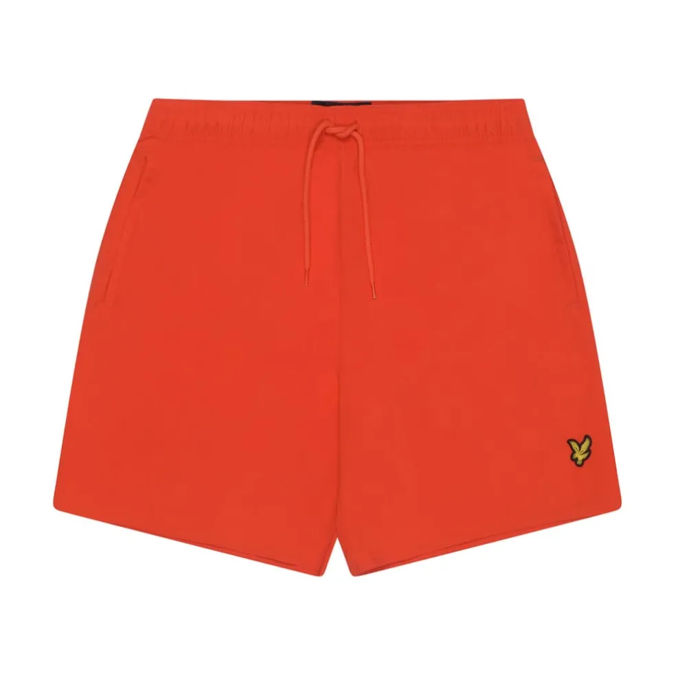 Lyle And Scott Plain Swim Shorts in Orange