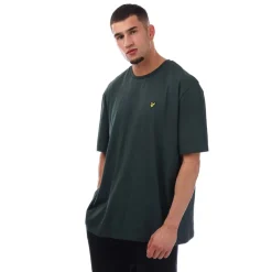 Lyle And Scott Plain T-Shirt in Teal