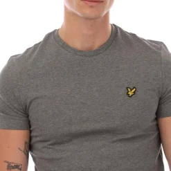 Lyle And Scott Plain T-Shirt in Grey