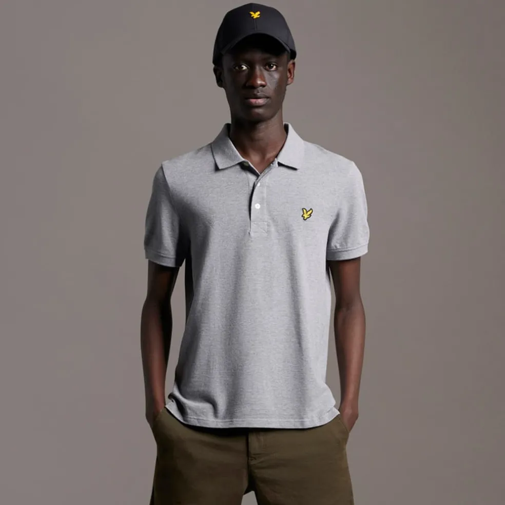 Lyle And Scott Polo Shirt in Grey