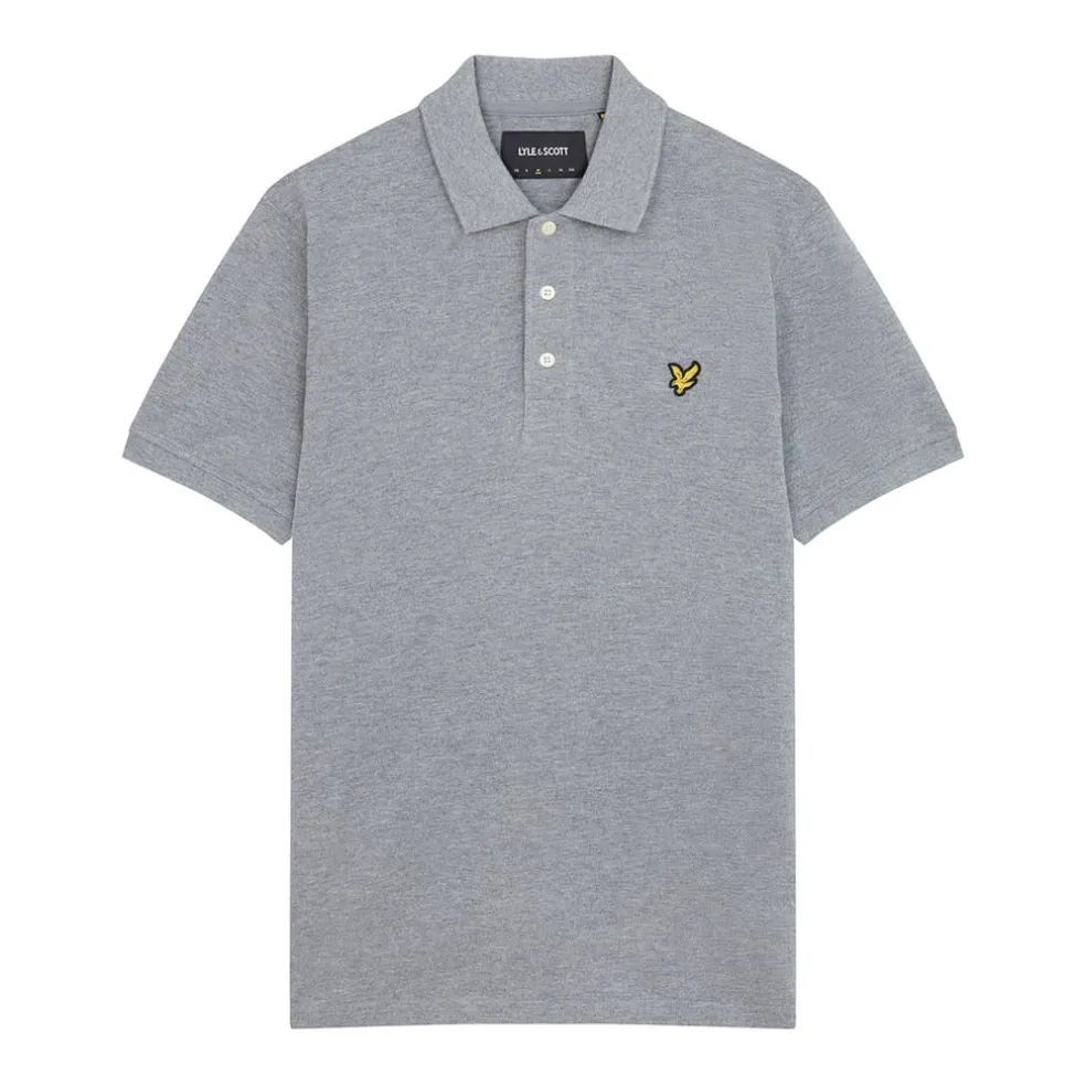 Lyle And Scott Polo Shirt in Grey