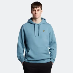 Lyle And Scott Pullover Hoodie in Blue