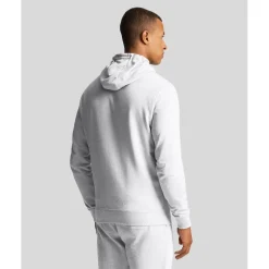 Lyle And Scott Pullover Hoodie in Grey