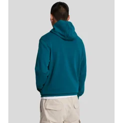 Lyle And Scott Pullover Hoodie in Navy