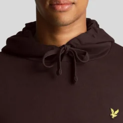 Lyle And Scott Pullover Hoodie in Brown