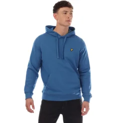 Lyle And Scott Pullover Hoodie in Blue