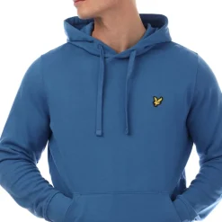 Lyle And Scott Pullover Hoodie in Blue