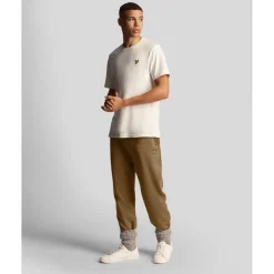 Lyle And Scott Racked Joggers in olive