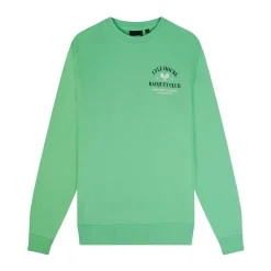 Lyle And Scott Racquet Club Graphic Sweatshirt in Green