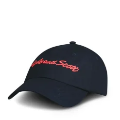 Lyle And Scott Script Embroidery Baseball Cap in Navy