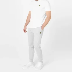 Lyle And Scott Skinny Cuff Sweat Pants in Grey