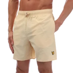Lyle And Scott Sports Swim Shorts in Sand