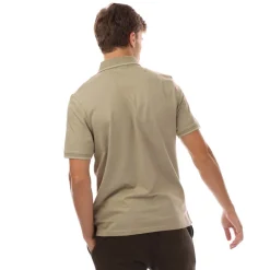 Lyle And Scott Tonal Tipped Polo Shirt in Beige