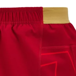 Macron Welsh Pathfinder Rugby Union Shorts 2024 Adults in Red