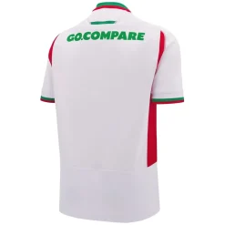 Macron Welsh Rugby Union Away Shirt 2024 Adults in White