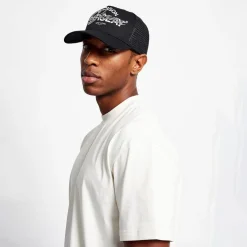 Madison Barclay 5 Brghs Cap in Black