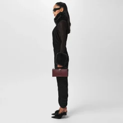 Magda Butrym Magda Stiletto Heel Fluffy Mules in Black