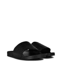 Mallet Slide Grid Pool Shoes in Blue