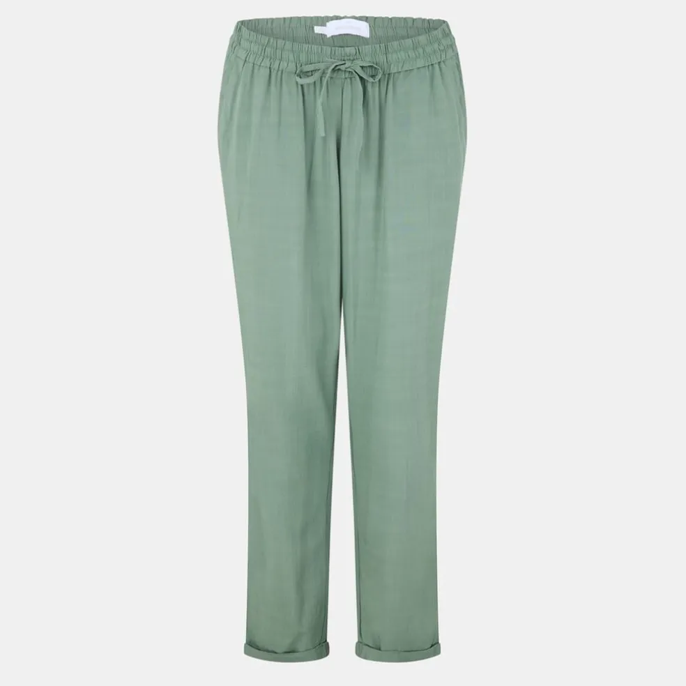 Mamalicious Mat Trousers in Green