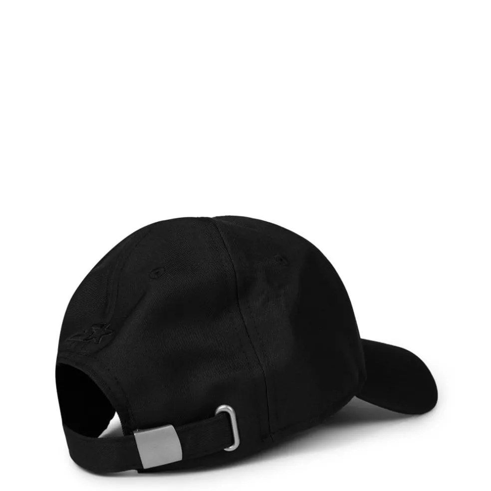 Marcelo Burlon Baseball Cap with Logo in Black