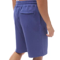 Marcelo Burlon Cross Basket Shorts in Blue-White