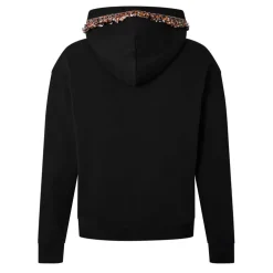 Marcelo Burlon Hooded Regular Fit Sweatshirt in Black