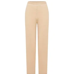 Max Mara Studio Siri Knitted Trousers in Beige
