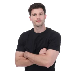 Mercery Lux Jersey T-shirt in Navy