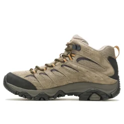 Merrell Mens Moab 3 Mid Gore Tex Hiking Boots in Brown