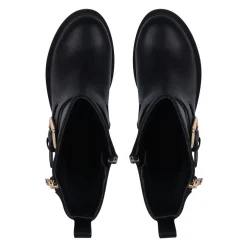 Miso Bella Biker Child Girls Boots in Black