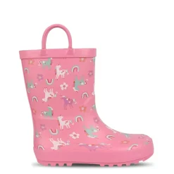Miso Girls Welly Boots in Pink