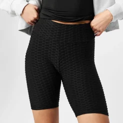 Miso Slim Fit Biking Shorts in Black