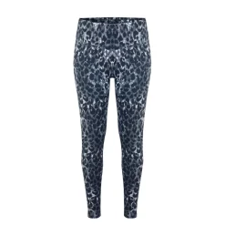 Miso Womens All Over Print Leggings in Black