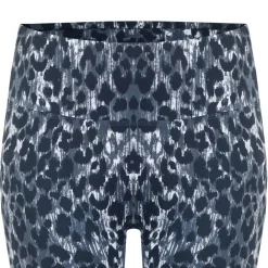 Miso Womens All Over Print Leggings in Black