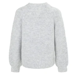Miso Womens Blouson Jumper in Grey