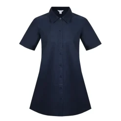 Miso Womens Oxford Day Dress in Blue