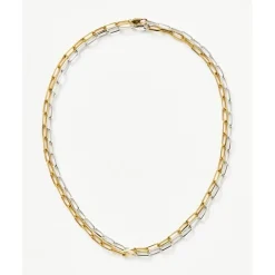 Missoma Classic Paperclip Chain Necklace in Gold
